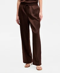 Bar Iii Women's Satin Pull-On Pants, Macy's Exclusive
