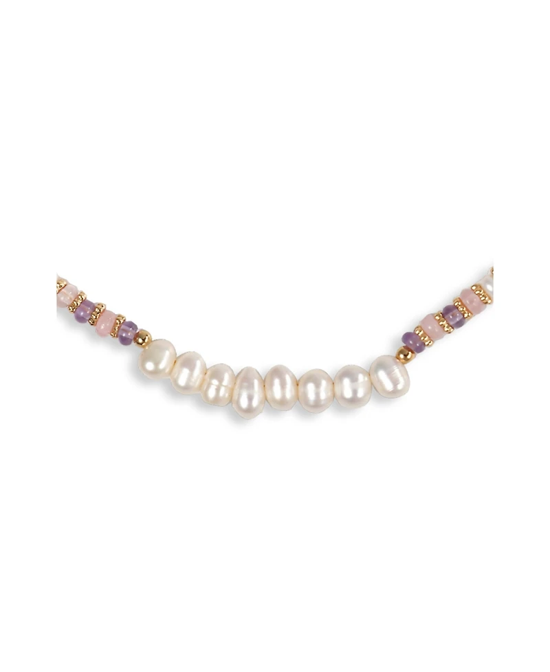 Retro Chic Pearl Necklace