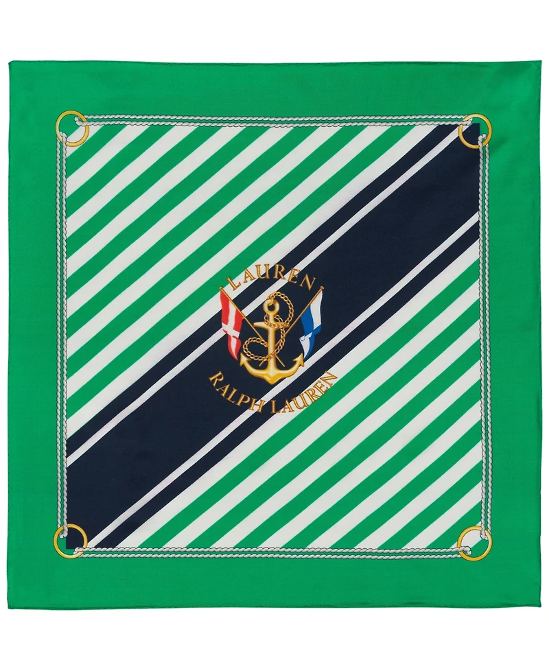 Lauren Ralph Lauren Nautical Small Square Scraf