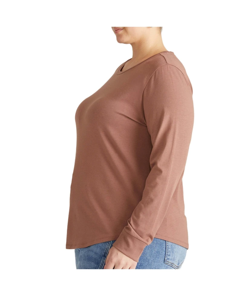 Universal Standard Women's Plus Long Sleeve Tee