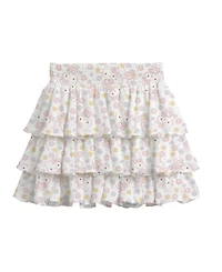 Hello Kitty Girls' 7-16 Printed 3-Tier Skirt