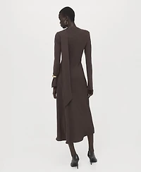 Mango Women's A-Line Foulard Dress