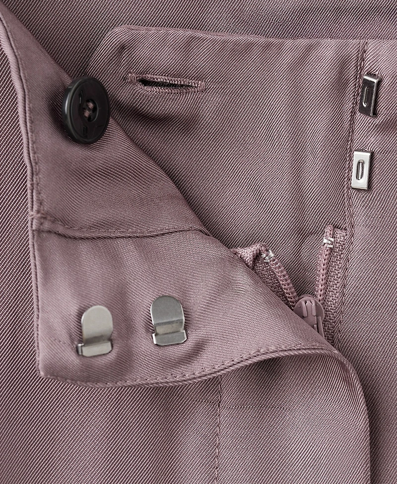 Mango Women's Straight Mid-Rise Pants