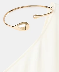 Mango Women's Puffed Sleeve Collared Dress