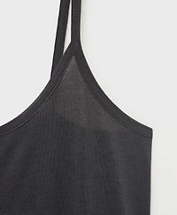 Mango Women's Micro-Modal Straps Nightgown