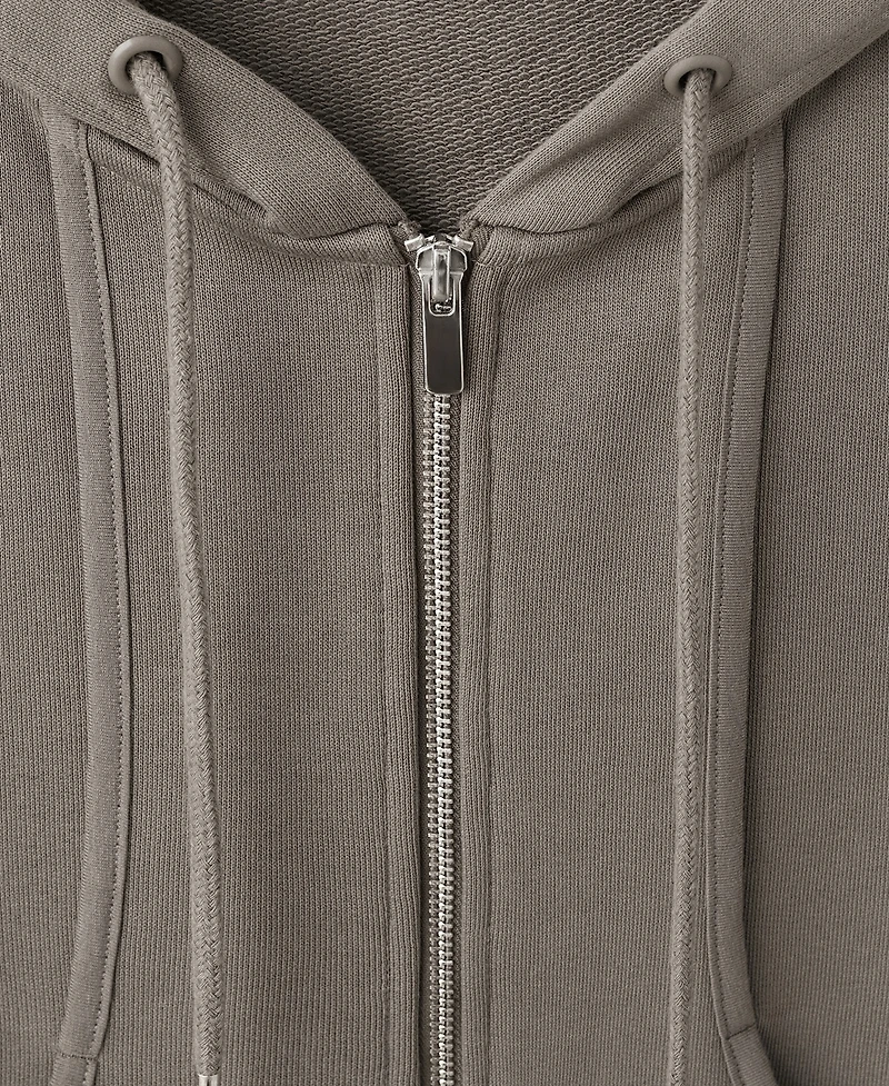 Mango Women's Contrast Seam Hoodie