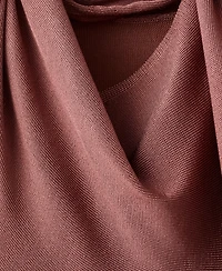 Mango Women's Knit Shawl Dress