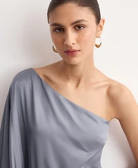 Mango Women's Asymmetrical Flared-Sleeve Jumpsuit