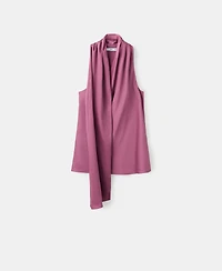 Mango Women's Scarf Neck Top