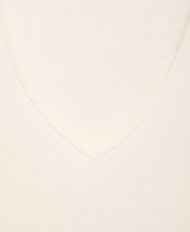 Mango Women's Cotton V-Neck Tank Top