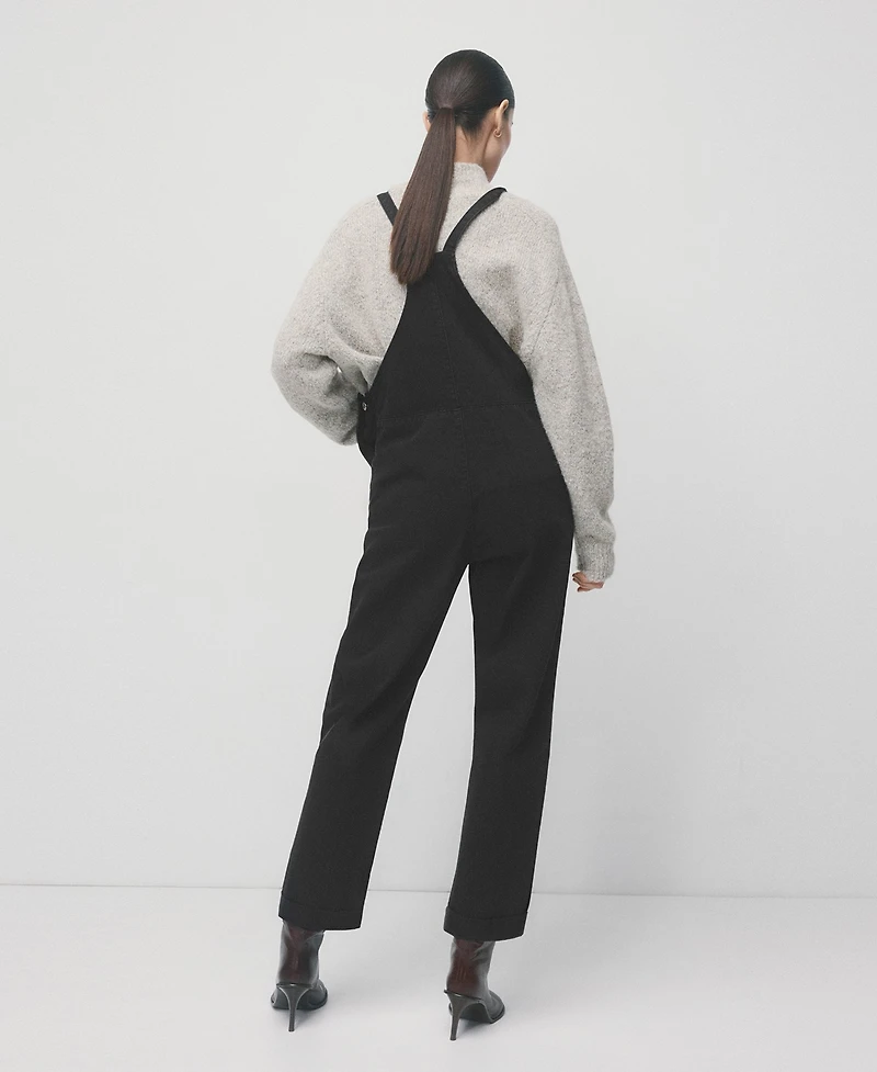 Mango Women's Maternity Denim Dungarees