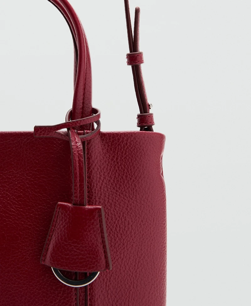 Mango Women's Handles Mini Rectangular Handbag