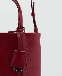 Mango Women's Handles Mini Rectangular Handbag