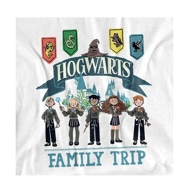Harry Potter Men's Hogwarts Family Trip T-Shirt