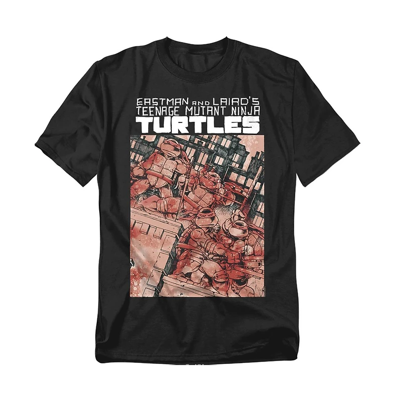 Teenage Mutant Ninja Turtles Men's City Cover T-Shirt