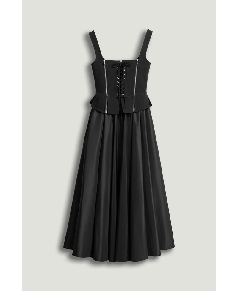 Nocturne Women's Laced Corset Maxi Dress