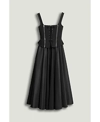 Nocturne Women's Laced Corset Maxi Dress