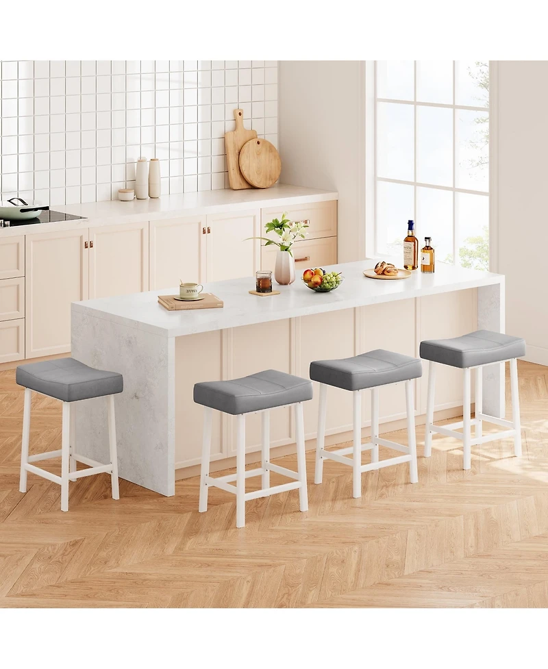 gaomon Counter Height Bar Stools Set of 2