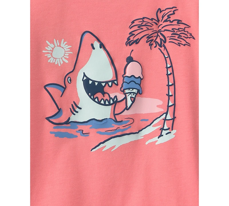 Carter's Boys' 2T-5T Shark Graphic Short-Sleeve T-Shirt