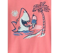 Carter's Boys' 2T-5T Shark Graphic Short-Sleeve T-Shirt
