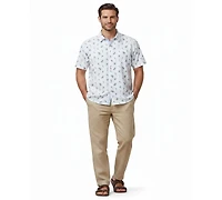 Tommy Bahama Men's Spread Collar Short-Sleeve Shirt