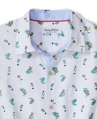 Tommy Bahama Men's Spread Collar Short-Sleeve Shirt