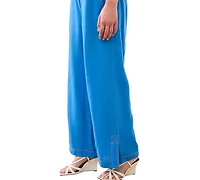 Tribal Women's Lightweight Wide-Leg Pants