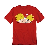 Hey Arnold Big & Tall Santa Hat T-Shirt