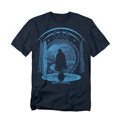 Lord Of The Rings Men's Frodo Shire Door T-Shirt