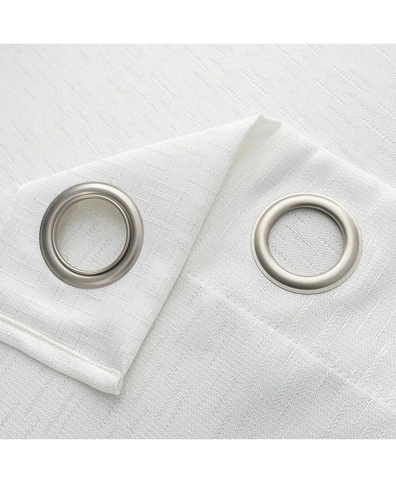 Rt Designers Collection Sedona 100% Polyester 140 Gsm Jacquard Grommet Curtain Panel