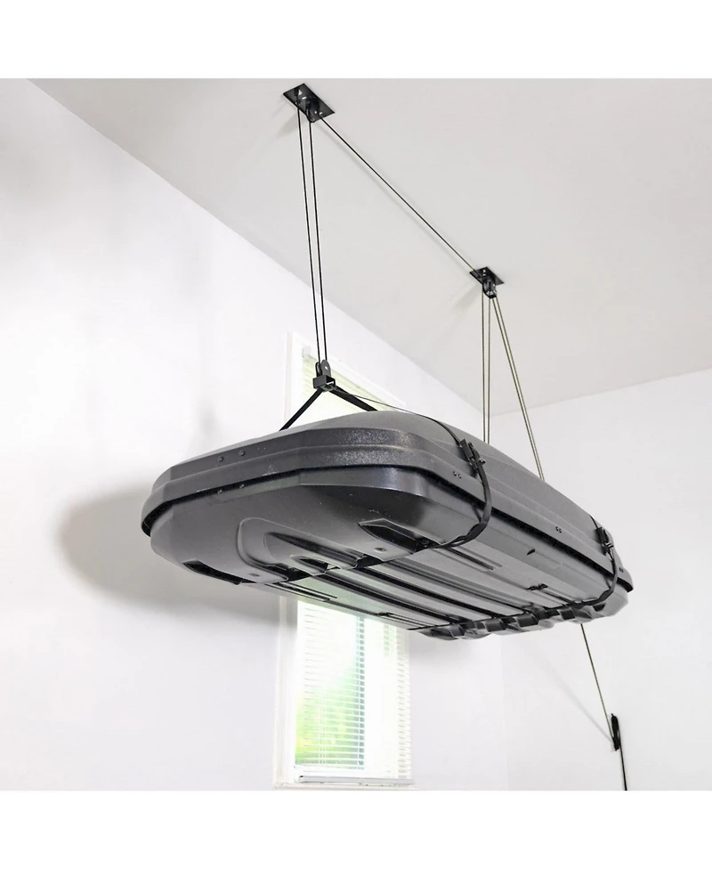 StoreYour Cargo Box Hoist | Holds up to 150 lbs | Up to 14' Lift