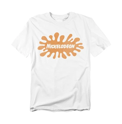 Logovision Men's Nickelodeon Brand Nick Retro Splat Logo T-Shirt
