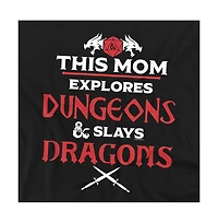 D&D Men's Dungeons Dragons Mother's Day Slay Dragons T-Shirt