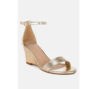 Rag & Co Womens Volora Dressy Wedge Heel Sandals
