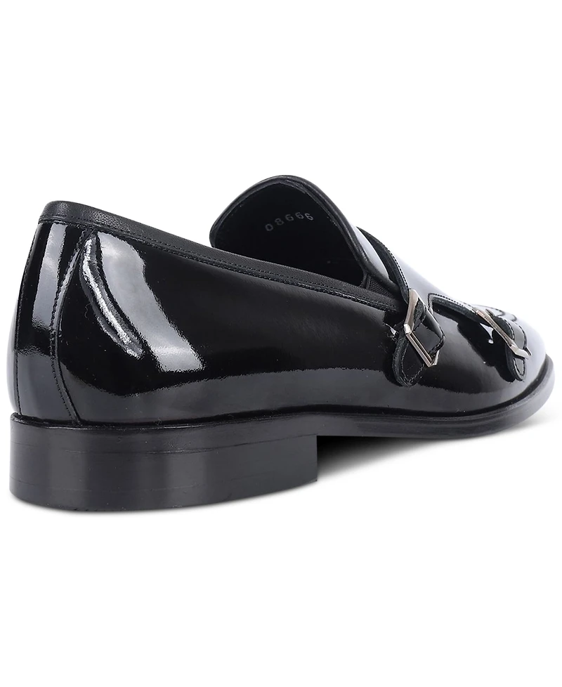 Vellapais Men's Hardin Double Monk Slip-On Loafers