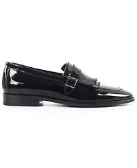 Vellapais Men's Kimpton Monk Strap Round Toe Dress Loafers