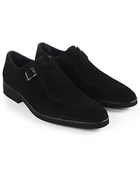 Vellapais Men's Monk Strap Slip-On Dress Shoes