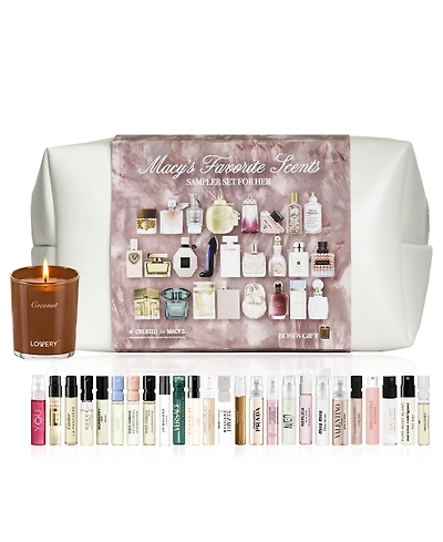 Macy's 26-Pc. For Her Fragrance Sampler Set