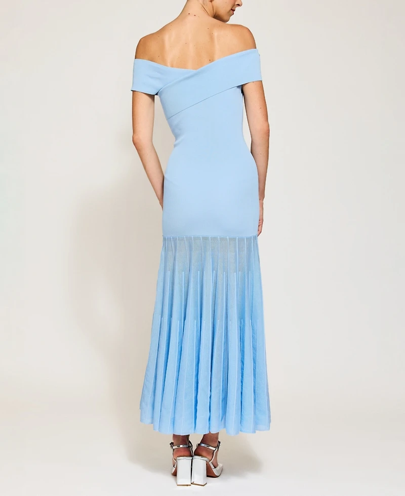 Line & Dot Women's Rowan Off-The-Shoulder Sweater Dress