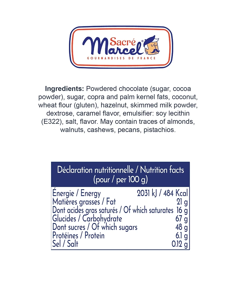 Sacre Marcel French Mini Tin Chocolate Wafers Bundle, 5-Pc.