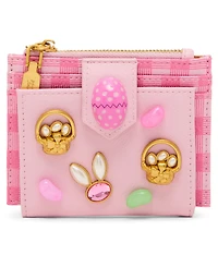 Betsey Johnson Skull Boss Trifold Wallet