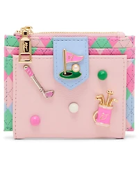 Betsey Johnson Skull Boss Trifold Wallet