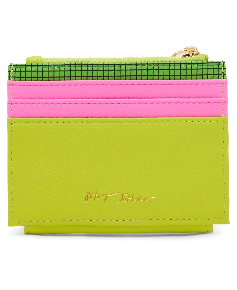 Betsey Johnson Skull Boss Trifold Wallet
