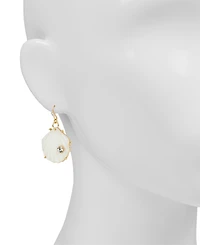 Patricia Nash Gold-Tone Plated Shell Drop Earrings