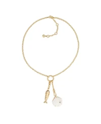 Patricia Nash Gold-Tone Plated Removable Charm Necklace