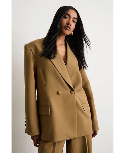 Warehouse Women's The Premium Oversized Tailored Blazer