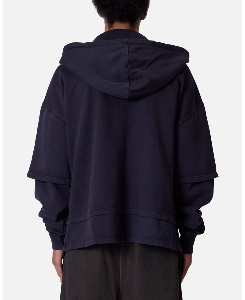 mnml Men's Double Layer Zipper Sweater