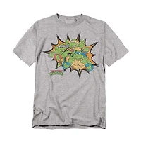 Teenage Mutant Ninja Turtles Men's Funny Face T-Shirt