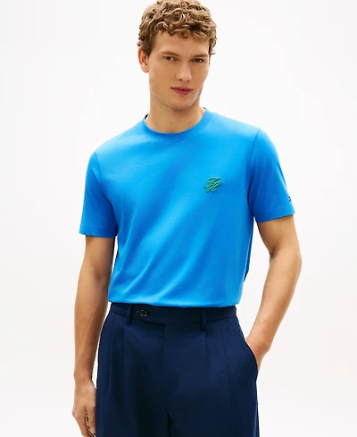 Tommy Hilfiger Men's Script Monogram Crewneck T-Shirt