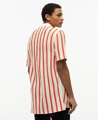 Tommy Hilfiger Men's Striped Regular-Fit Polo Shirt